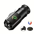 2000LM USB Rechargeable LED Flashlight - 5 Modes, Waterproof, Lightweight