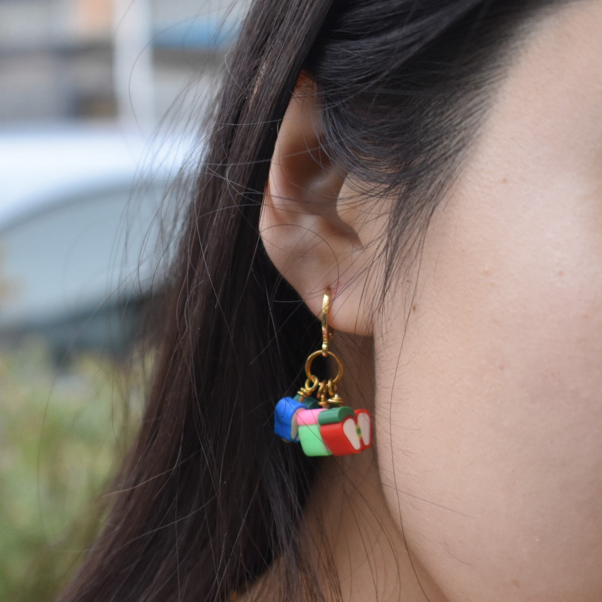 Apple Cluster Earrings | by Ifemi Jewels