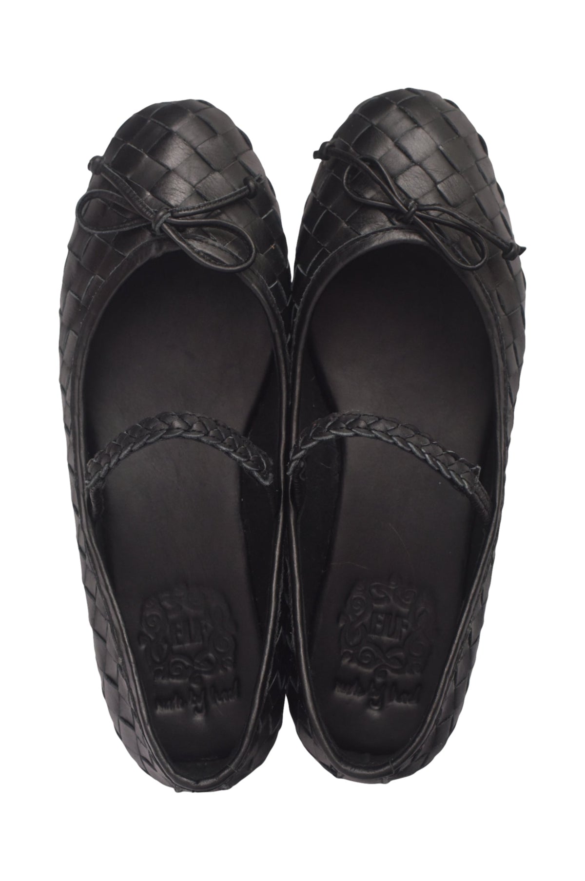 Marisol Woven Leather Ballet Flats