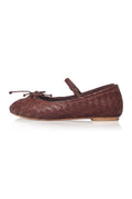 Marisol Woven Leather Ballet Flats
