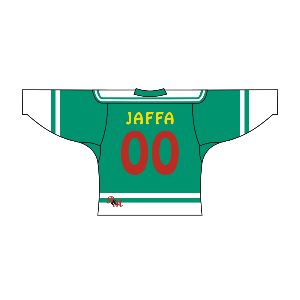 Custom Green Vipers Team Hockey Jersey