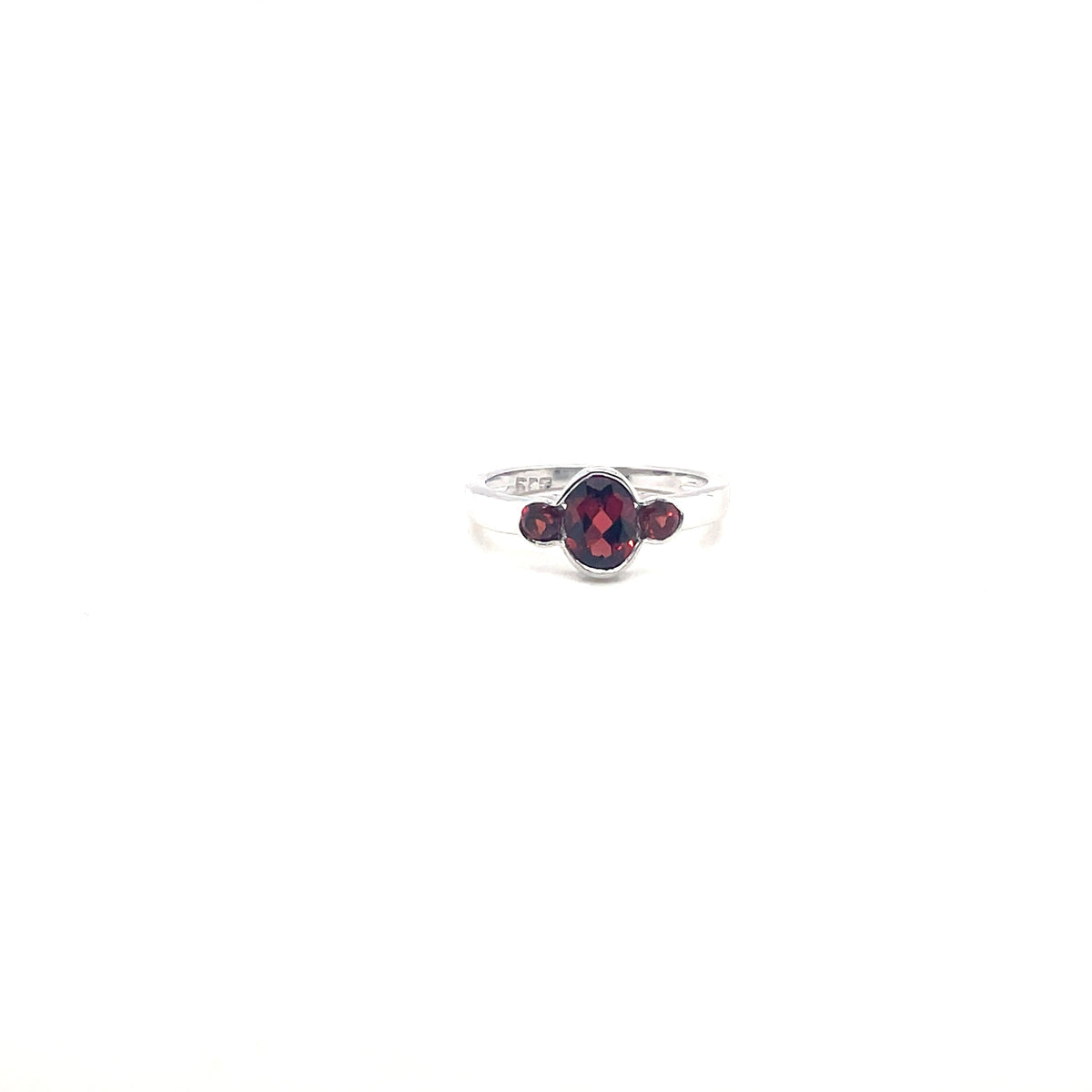 Blue Topaz Ring in .925 Sterling Silver - KSR 14953