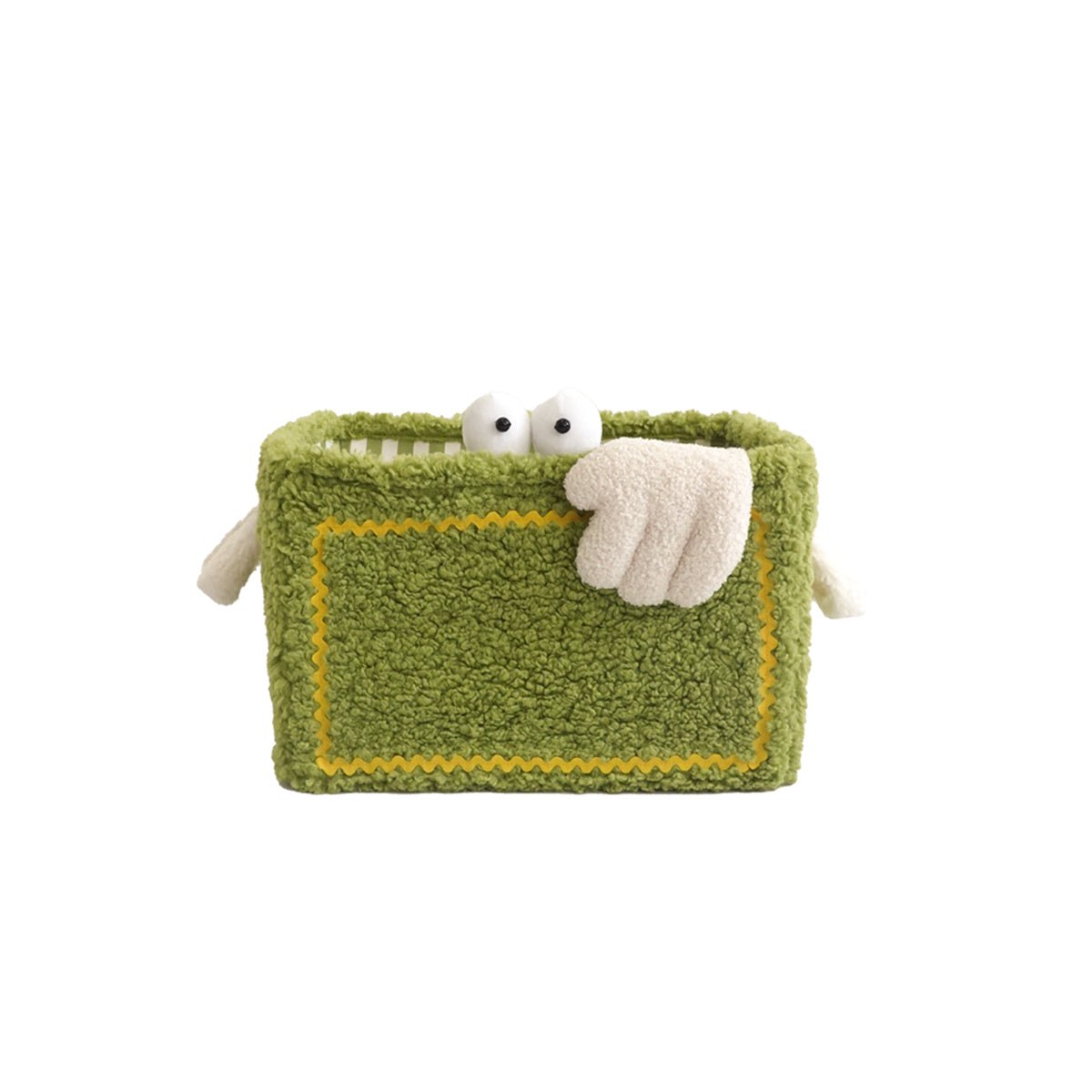 Quirky Monster Striped Storage Basket-3